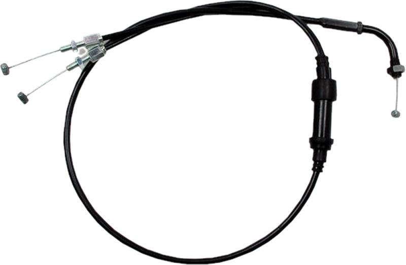 Motion Pro 02-0000 Black Vinyl 2-into-1 Pull Throttle Cable