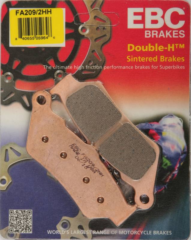 Ebc DoubleH Sintered Brake Pads Fa209/2Hh
