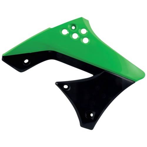 Acerbis Radiator Shrouds (Green/Black) 2141721089