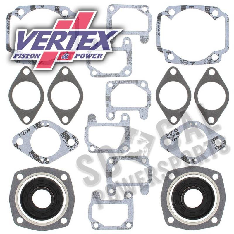 Gasket Set with Oil Seal For 1974 Arctic Cat Panther 440~Winderosa 711033