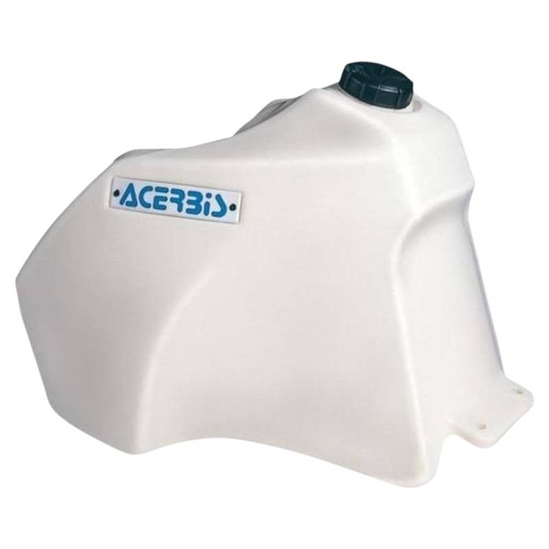 Acerbis Fuel Tank White W/Black Cap 5.8 Gal 2062480002