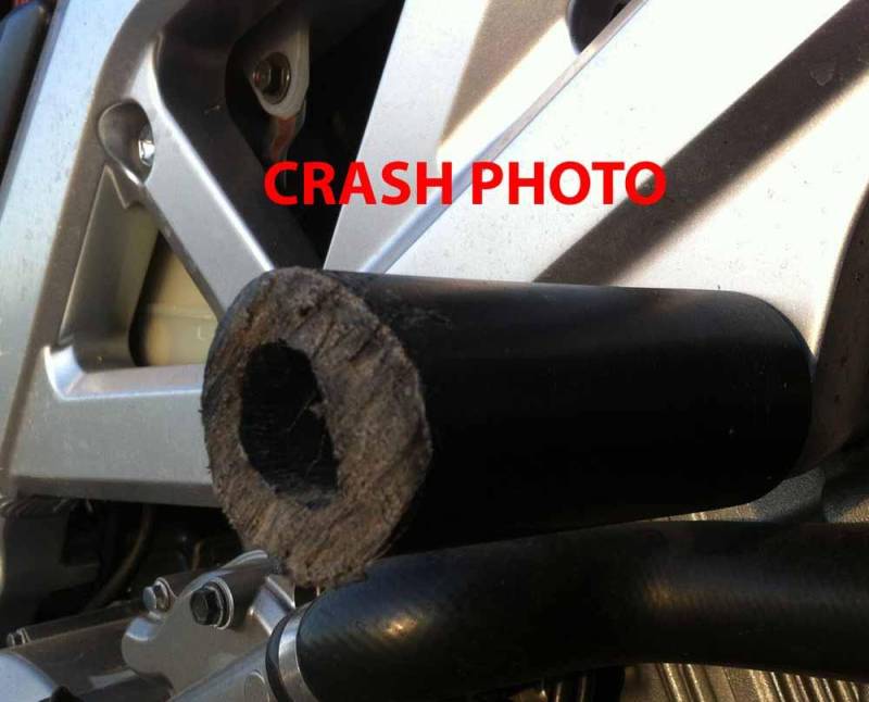 Shogun Motorsports Frame Slider Black with the highest grade steel bolts