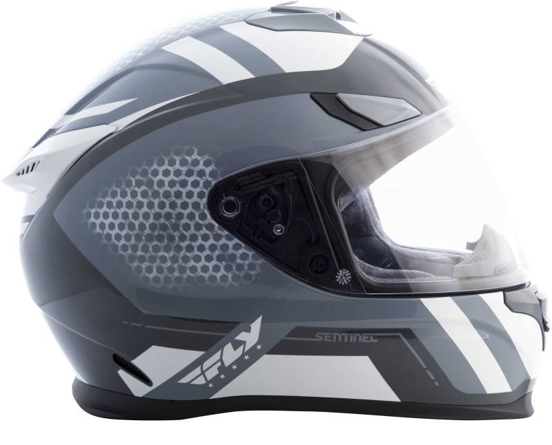Sentinel Mask Flyff Fly Sentinel Mesh Helmet Grey/White Xs - 73-8327Xs