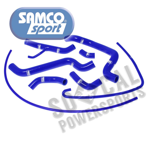 DUC12-BL Radiator Hose Kit SAMCO Sport Blue