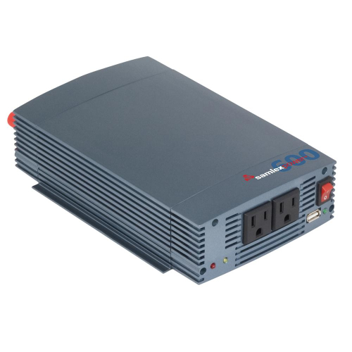 Samlex America - Samlex 600W Pure Sine Wave Inverter - 12V w/USB Charging Port