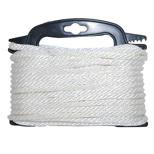 Attwood Marine - Attwood Braided Nylon Rope - 3/16" x 100' - White