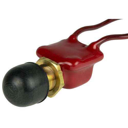 BEP Marine - BEP 2-Position SPST PVC Coated Push Button Switch - OFF/(ON)