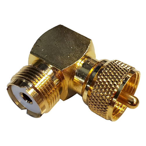 Shakespeare - Shakespeare Right Angle Connector - PL-259 to SO-239 Adapter