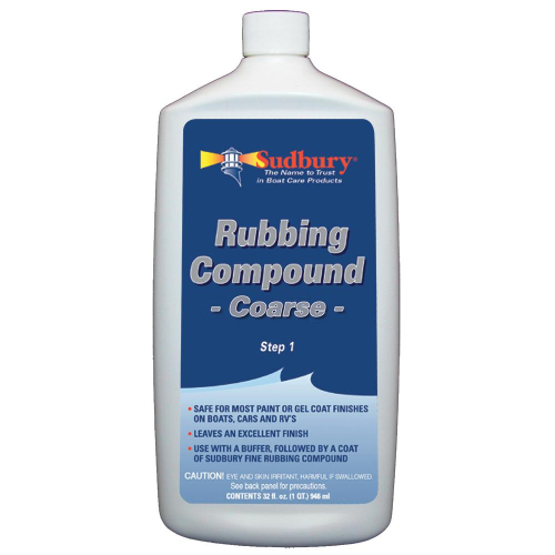 Sudbury - Sudbury Rubbing Compound Coarse - Step 1 - 32oz Fluid