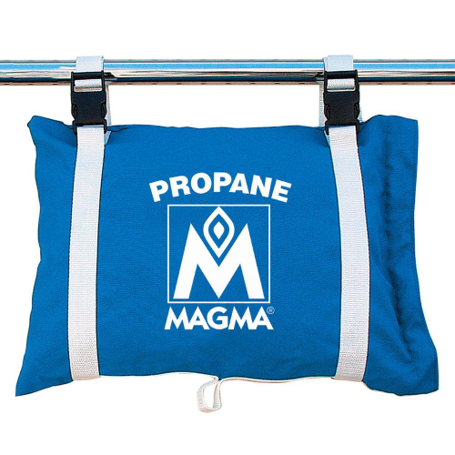 Magma - Magma Propane /Butane Canister Storage Locker/Tote Bag - Pacific Blue