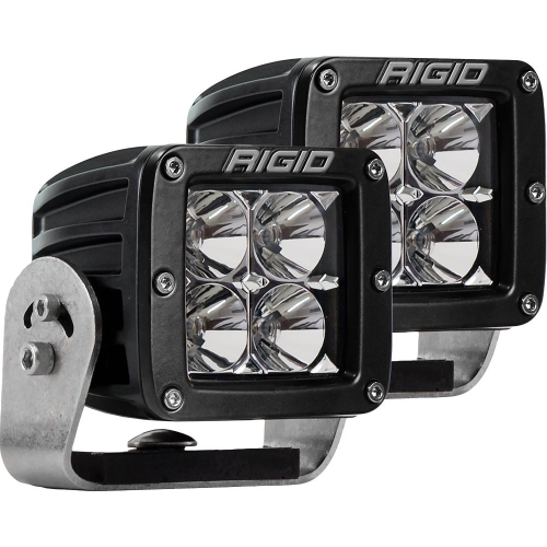 RIGID Industries - RIGID Industries D-Series PRO - Flood LED - Pair - Black