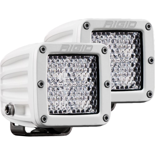 RIGID Industries - RIGID Industries D-Series PRO Hybrid-Diffused LED - Pair - White
