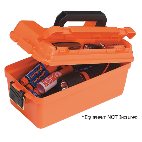 Plano - Plano Small Shallow Emergency Dry Storage Supply Box - Orange