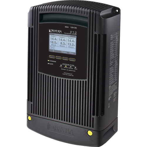 Blue Sea Systems - Blue Sea 7532 P12 Gen2 Battery Charger - 40A - 3-Bank