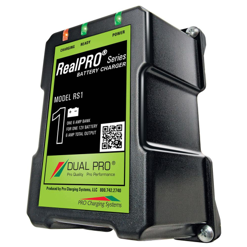 Dual Pro - Dual Pro RealPRO Series Battery Charger - 6A - 1-Bank - 12V