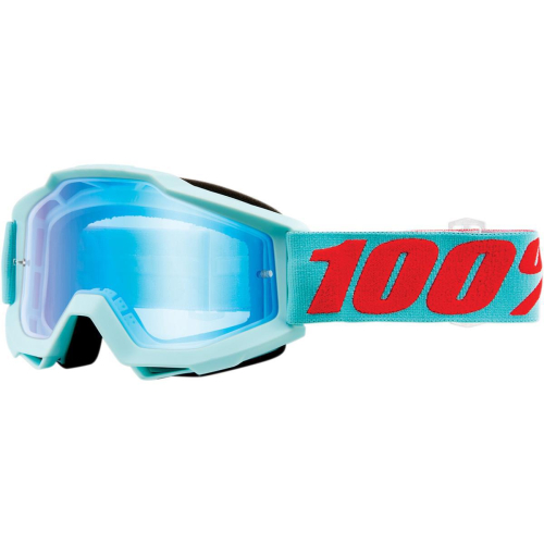 100% - 100% Accuri Maldives Goggles - 50210-288-02 Maldives / Blue Flash Lens OSFM