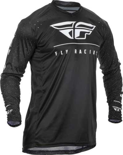 Fly Racing - Fly Racing Lite Hydrogen Jersey - 373-721S Black/White Small