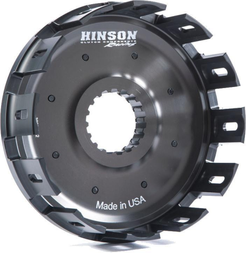 Hinson Racing - Hinson Racing Billet Clutch Basket with Kickstarter Gear - H989-B-1703