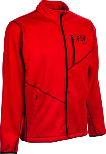 Fly Racing - Fly Racing Mid Layer Jacket - 354-6321X Red X-Large