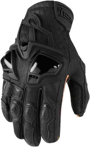 Icon - Icon Hypersport Short Gloves - 3301-3538 Black 3XL