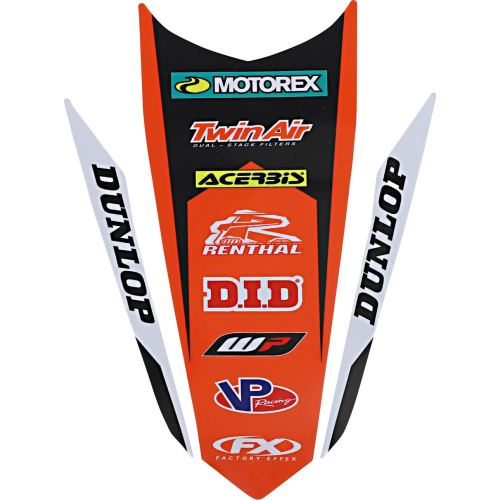 Factory Effex - Factory Effex Rear Fender Graphics Kit - Style 16 - 22-32532