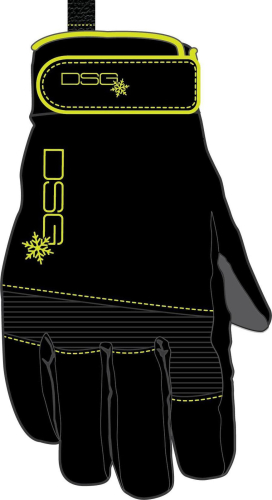 DSG - DSG Versa Style Womens Gloves - 98863 Yellow X-Small