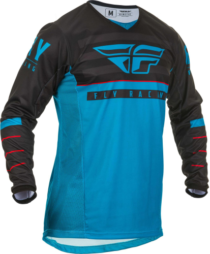 Fly Racing - Fly Racing Kinetic K120 Youth Jersey - 373-429YL Blue/Black/Red Large