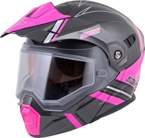 Scorpion - Scorpion EXO-AT950 Teton Womens Helmet - 95-1396-SD Pink/Gray X-Large