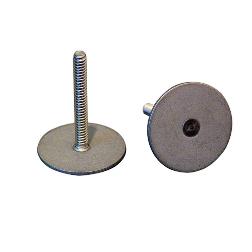 Weld Mount - Weld Mount Stainless Steel Stud 1.25" Base 10 x 24 Threads 1.00" Tall - 15 Quantity