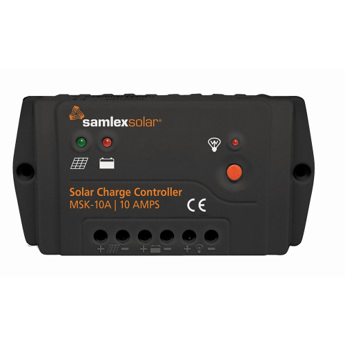 Samlex America - Samlex 10A Solar Charge Contoller - 12/24V