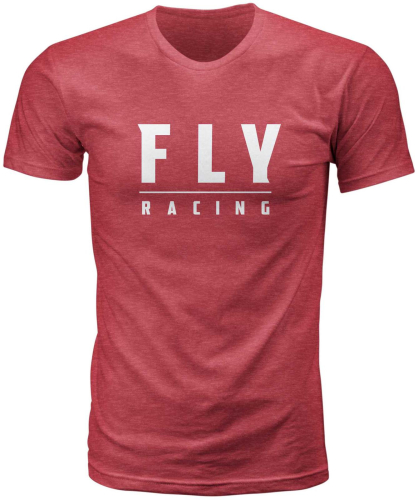 Fly Racing - Fly Racing Fly Logo T-Shirt - 352-1249X Cardinal Red X-Large