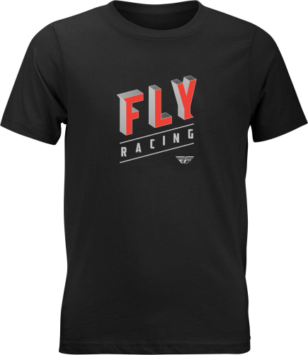 Fly Racing - Fly Racing Fly Boys Dimension T-Shirt - 352-1103YM Black Medium