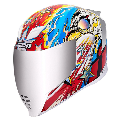 Icon - Icon Airflite Freedom Spitter Helmet - 0101-12293 Glory Small