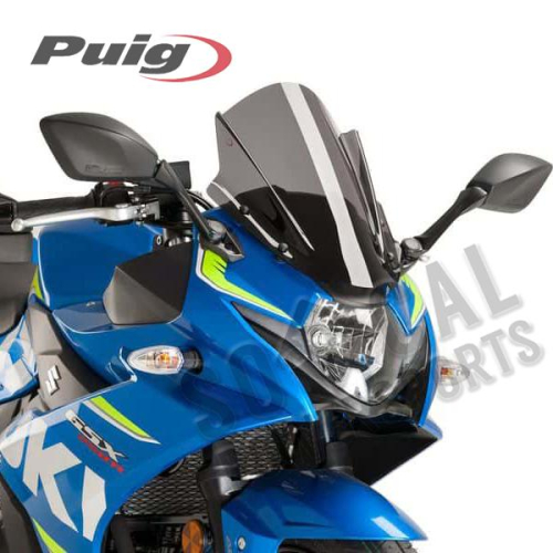 PUIG - PUIG Racing Windscreen - Dark Smoke - 9722F