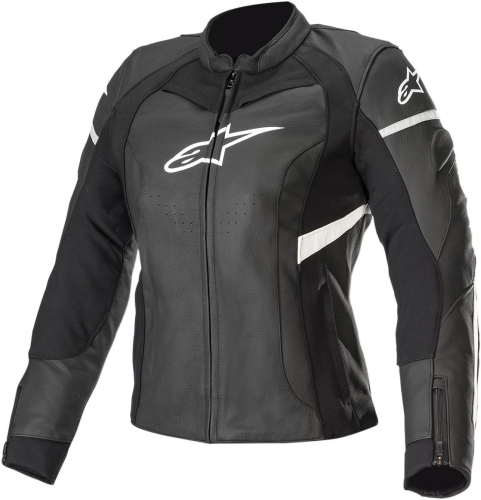 Alpinestars - Alpinestars Stella Kira Womens Leather Jacket-3112019-12-38 Black/White Size 38