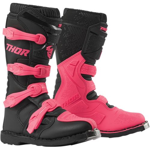 Thor - Thor Blitz XP Womens Boots - 3410-2227 Black/Pink Size 5
