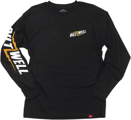 Biltwell Inc. - Biltwell Inc. Bolt Long-Sleeve Shirt - LNGBOLTBLKSML Black Small
