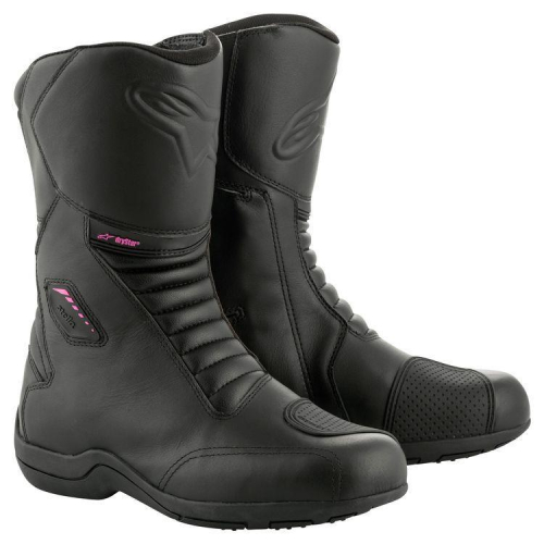 Alpinestars - Alpinestars Stella Andes V2 Drystar Womens Boots - 2447119-1039-40 Black/Pink Size 8.5