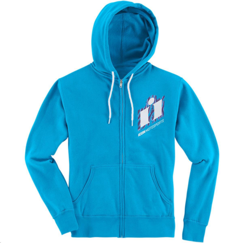 Icon - Icon Wild Childs Hoody - 3051-1017 Turquoise Large