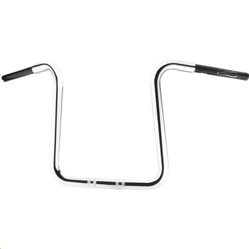 Cyclesmiths - Cyclesmiths 1-1/4in. California Lane-Splitter Ape Handlebar for 1-1/4in. Clamp Area - 14in. Rise - Chrome - 113CA14NSTBWH