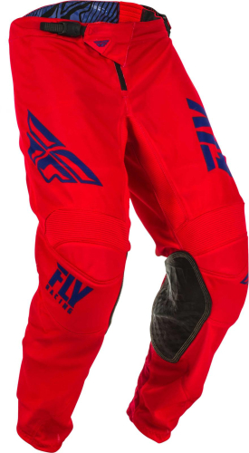 Fly Racing - Fly Racing Kinetic Mesh Shield Pant - 373-32240 Red/Blue Size 40