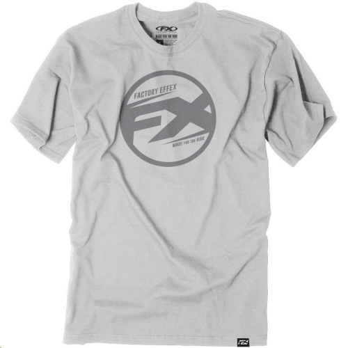 Factory Effex - Factory Effex Token T-shirt - 23-87702 Gray Medium