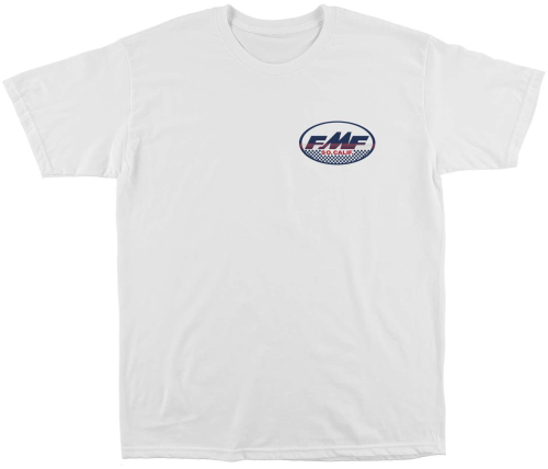 FMF Racing - FMF Racing Front Runner T-Shirt - FA9118904-WHT-XL White X-Large