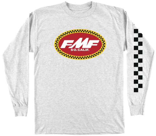FMF Racing - FMF Racing Pronto Long Sleeve T-Shirt - FA9119901-GRH-MD Gray Medium