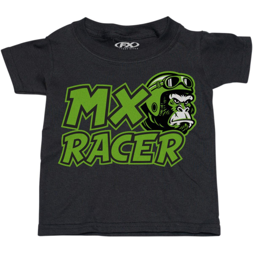 Factory Effex - Factory Effex Kawasaki MX Racer Toddler T-Shirt - 23-83124 Black Size 4T
