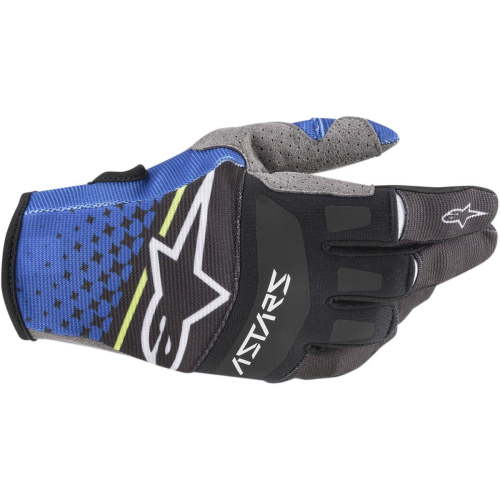 Alpinestars - Alpinestars Techstar Gloves - 3561020-7109-M Blue/Black Medium