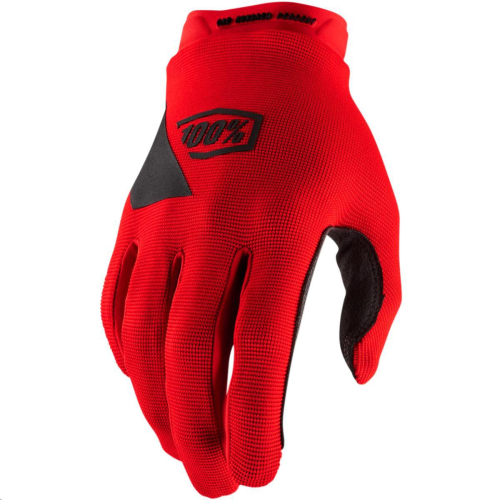 100% - 100% Ridecamp Youth Gloves - 10018-003-05 Red Medium