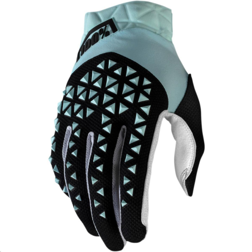 100% - 100% Airmatic Gloves - 10012-323-10 Sky Blue/Blue Small