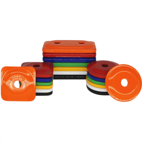 Woodys - Woodys Round Grand Digger Support Plates - Orange - ARG-3805-48