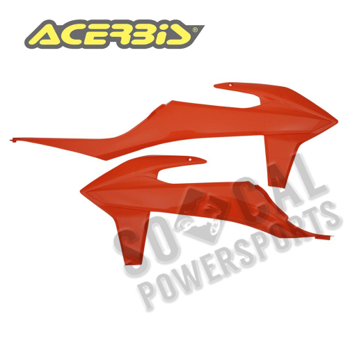 Acerbis - Acerbis Radiator Shrouds - Orange 16 - 2726515226